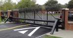 tymetal tcg-12 cantilever slide gate crash rated vehicle access