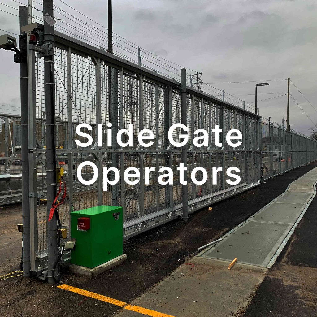 slide gate operators written over image of large slide gate