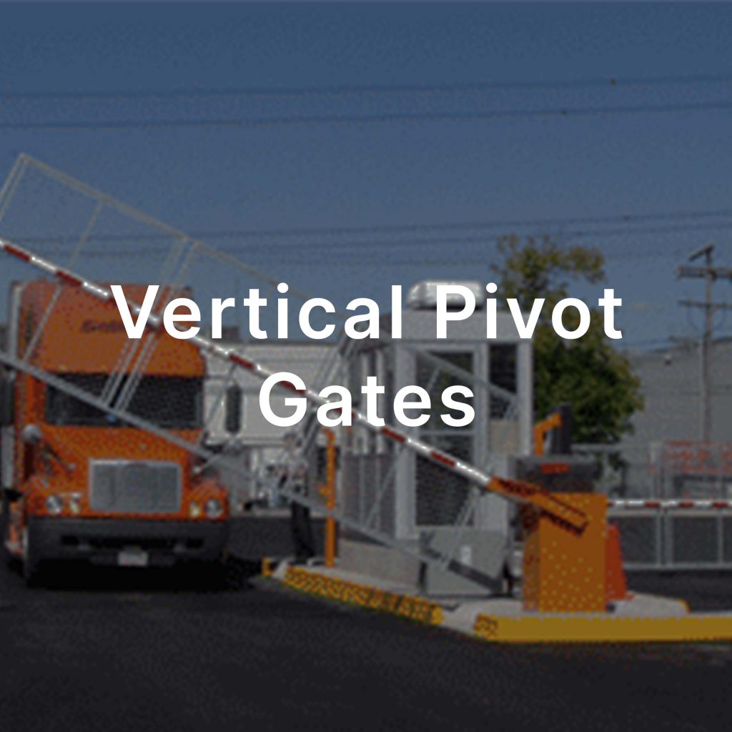Vertical Pivot Gates written over image of vertical pivot gate